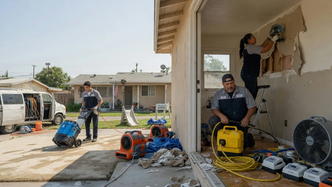 Water Damage Restoration in Weleetka, OK near me